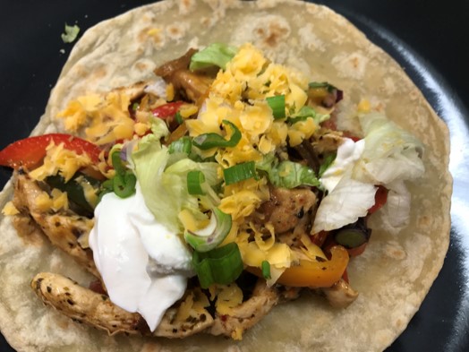 repas fajitas