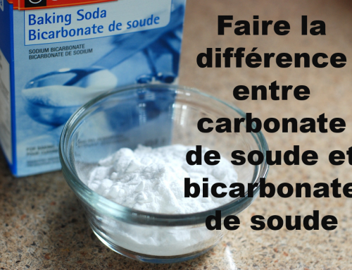 Faire la différence entre carbonate de soude et bicarbonate de soude …